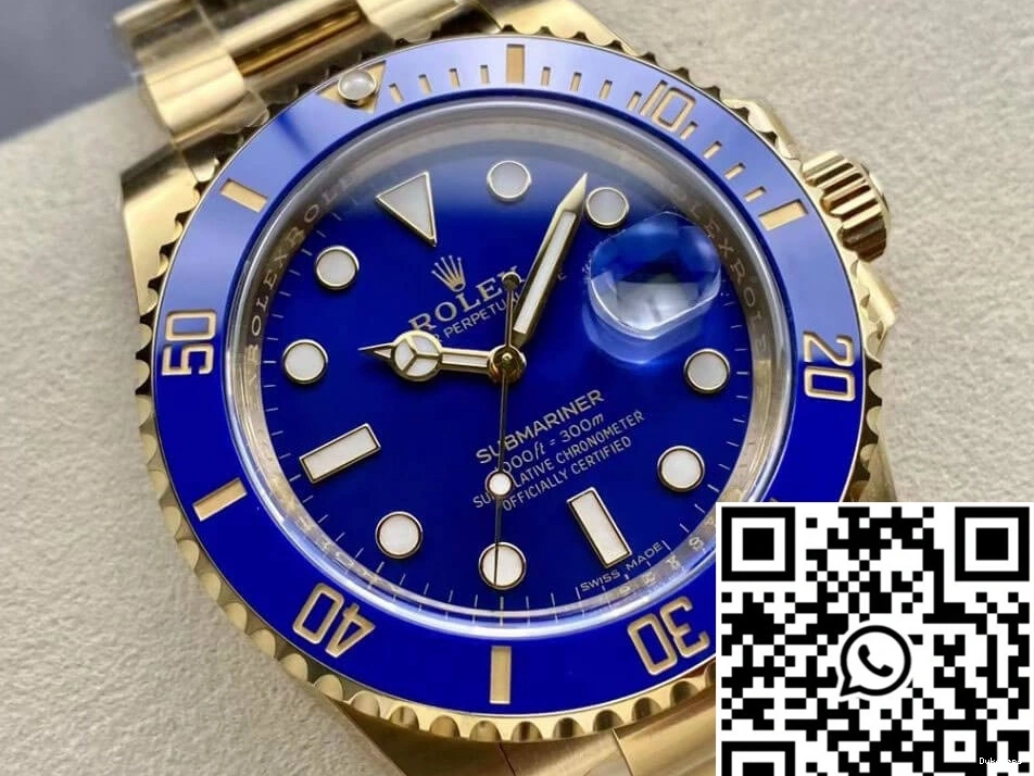 Blue Submariner Clean Rolex M116618LB-0003 Factory 1213 ComfortFit Bezel 0713
